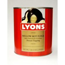 Lyons Magnus Mellow Hot Fudge 6/#10 Cans 019